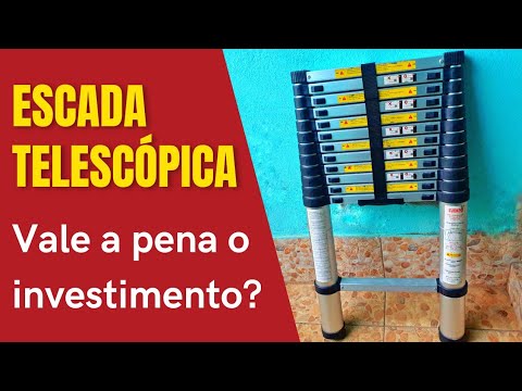 Escada Telescópica - VALE A PENA? 