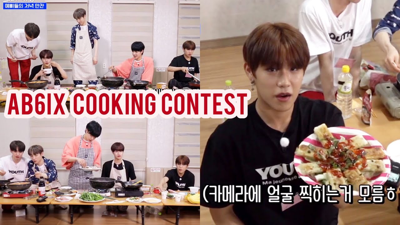 [ENGSUB] [AB6IX] 에이비식스 요리대회 COOKING CONTEST (ft. 요리왕 박우진) dingo reality behind