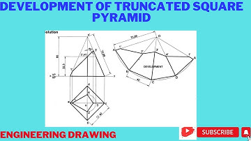 Development of Truncated Square pyramid VTU Engineering Visualization