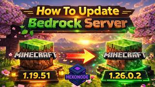 How to update Bedrock Server Version Hexonode Hosting