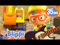 Toy Blippi&#39;s Favorite Excavator and Construction Vehicle Songs! | BEST OF BLIPPI TOY MUSIC VIDEOS!