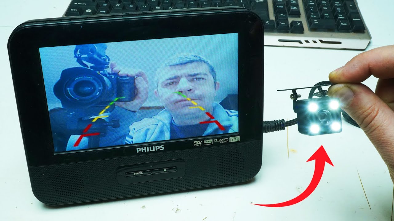 How to Reuse old DVD Player as Security Monitor System YouTube