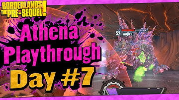 Borderlands The Pre-Sequel | Athena Playthrough Funny Moments And Drops | Day #7