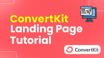 Convertkit Landing Page Tutorial (Step By Step)