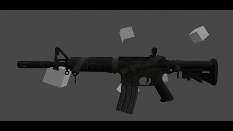 M4A1 animation reel