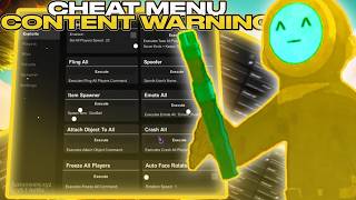 Cheat Mod Menu - Content Warning | Hack For CW | Many Functions | Free + Undetected
