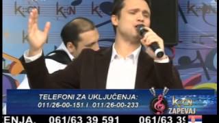 Video thumbnail of "Dragi Domic- Oprastam joj -( LIVE)-Zapevaj - (TV Kcn 3 2013)-(15. 10. 2013)"