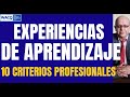 EXPERIENCIAS DE APRENDIZAJE