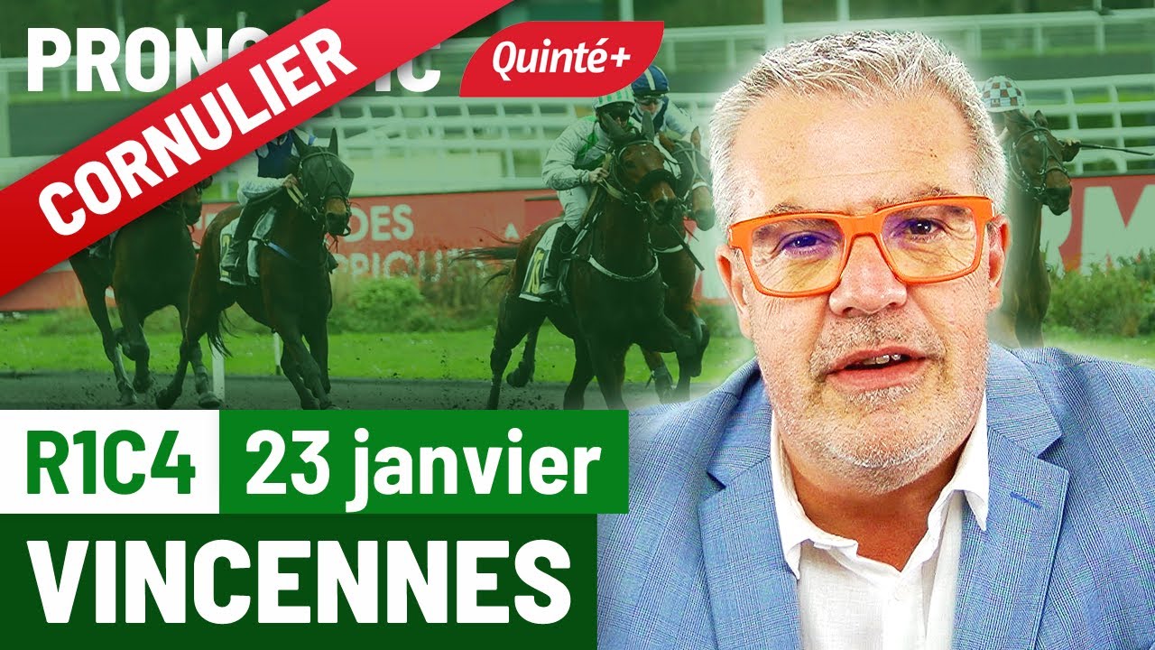 Pronostic PMU Quinté Flash Turf - Vincennes (R1C4 du 23 janvier 2022)