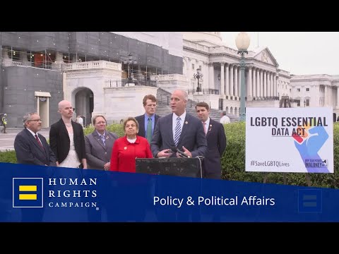 Members of Congress Introduce the LGBTQ Essential Data Act