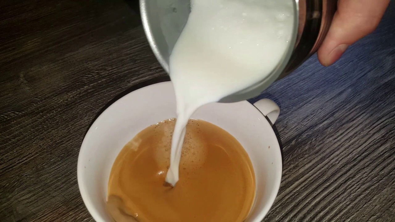 How to make Cortado Coffee a Nespresso Machine and Aeroccino 3 Milk Frother | A2B Productions - YouTube