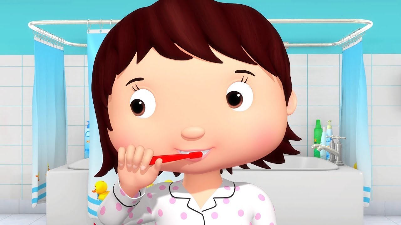 Brush Teeth Song Little Baby Music Time! Baby Songs Nursery