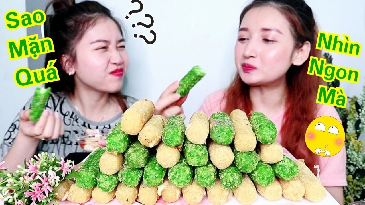 Video Lần Đầu Ăn PHÔ MAI QUE VÀ BỊ TROLL | CHEESE STICKS MUKBANG & TROLL | SALLY HẠNG