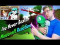Minecraft Crossover! Reacting to "I've never beaten Minecraft before" by Jaiden Animations