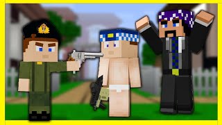 Ne DEMEK Canavarın Midesindeyiz! - Halo Ağa niye burda ? MİNECRAFT - Bebek Polis -