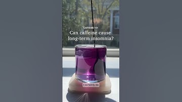 Can caffeine cause long term insomnia? 🌜💤 #shorts
