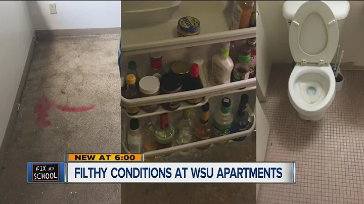 Filthy conditions at WSU apartments