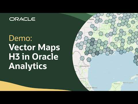 Use H3 Maps Extension in Oracle Analytics Cloud