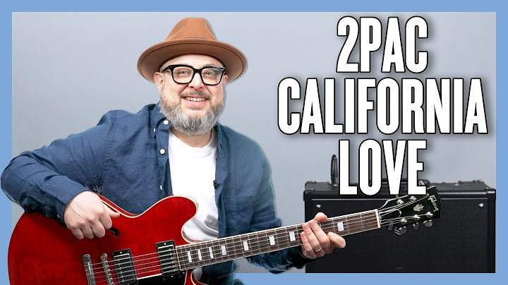 California Love Guitar version - Guitar performance video thumbnail