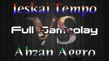 Jeskai Tempo vs Abzan Aggro - Full Gameplay (MTG: Fate Reforged Standard)