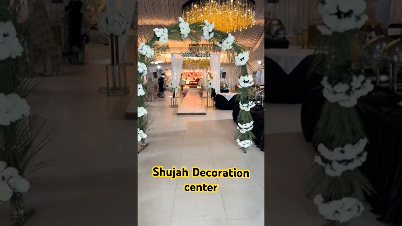 Beautiful walima Stage Setup 