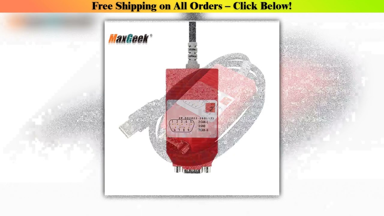 USB to CAN Adapter CAN Bus Analysis and Secondary Development Compatible with German Original PEAK