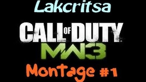 MW3 Epic Moments Montage!