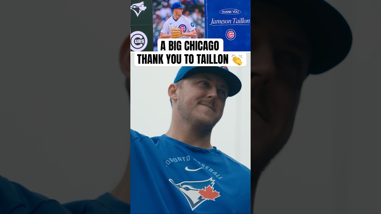 All love for Jameson Taillon in Chicago 🙌 #MLB #Toronto #BlueJays #Cubs