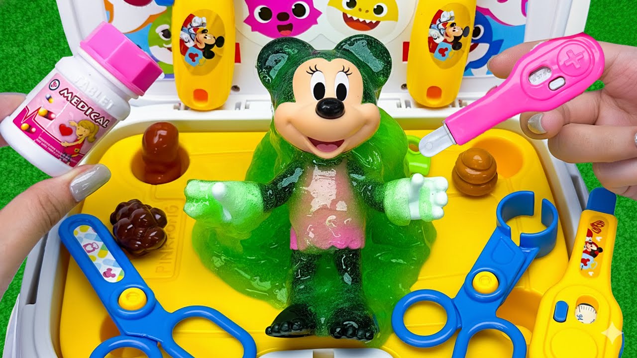 Unboxing Minnie Mouse Doctor Toy MINNIE ASMR 2025🎀Pinkes Minnie Maus Arzt Spielset – Boxöffner