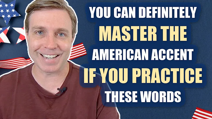 MASTER the American Accent with 9 Simple Words 🇺🇸