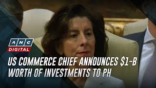 US Commerce chief announces $1-B worth of investments to PH | ANC