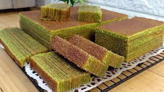 PUNYA STOK PUTIH TELUR BISA BUAT KUE LAPIS PANDAN PREMIUM SAJIAN LEBARAN