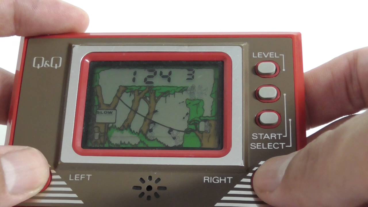 17312 Q&Q (Citizen) LCD Game Tarzan CG-002 Made in Japan - YouTube