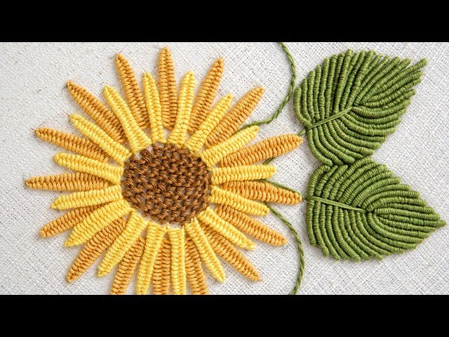 BRAZILIAN EMBROIDERY TUTORIALS: How to stitch flowers