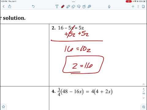 Algebra 1 1.3 Lesson part 1 - YouTube