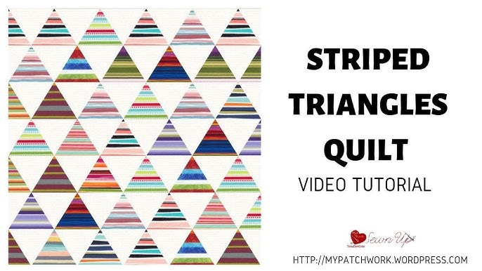 How to use your quilting ruler to cut 60 degree triangles 