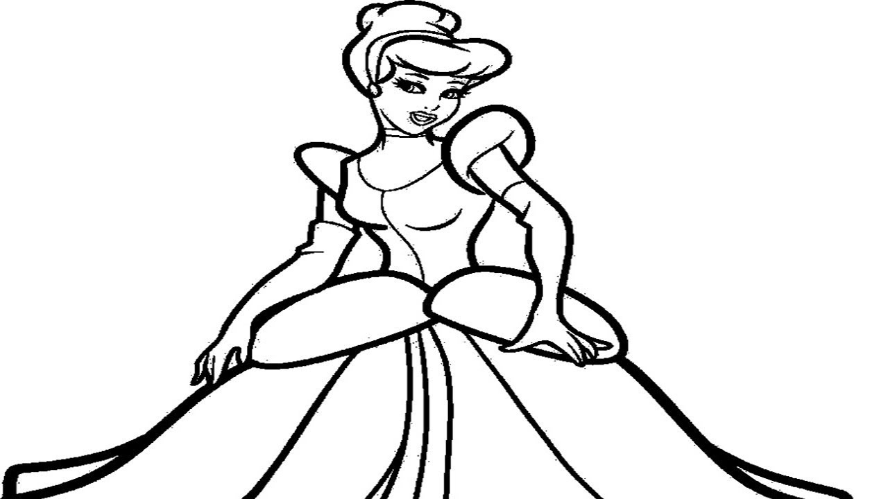 Как нарисовать золушку легко и просто и красиво