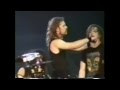 Metallica fail   jason pisses off james in 1992 seek and destroy