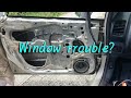 How to change honda car window regulator ( City/ Fit/ Jazz/ replace/ repair/ disassemble)혼다 차 윈도우 수리