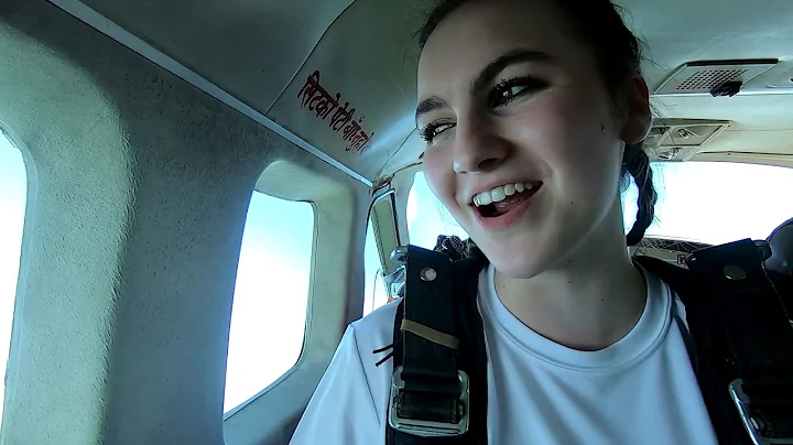 Makayla Jennings - Tandem Skydive at Skydive India...