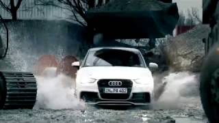 Креативная реклама Audi A1 Quattro 2013