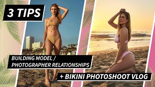 How To Find Photographers Or Models 3 Tips On Finding Creatives Bikini Photoshoot Vlog