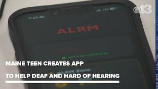 "أنقذ حياة شخص ما": مراهق من ولاية مين يُنشئ تطبيقًا للتنبيهات الطارئة مناسبًا للصم screenshot 5