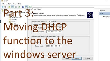 Part 3: DHCP Setup - Basic Windows Server and Active Directory Admin