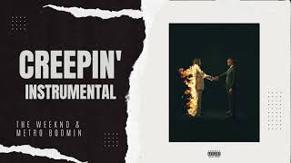 Creepin The Weeknd Metro Boomin - Instrumental Karaoke