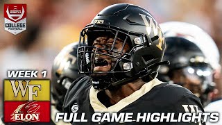 Full DEFENSIVE SHOWDOWN 🤯 Wake Forest Demon Deacons vs. Elon Phoenix | Full Game Highlights Guide