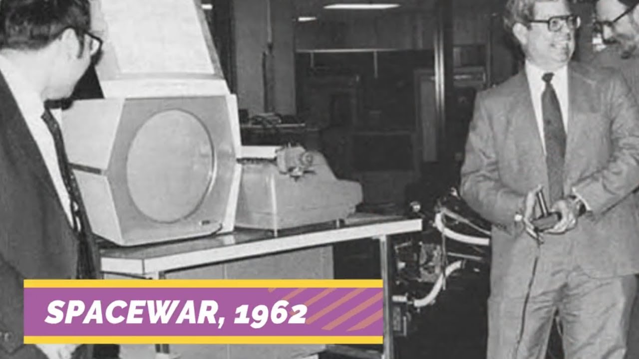 Spacewar 1962 das erste Videospiel aller Zeiten - YouTube