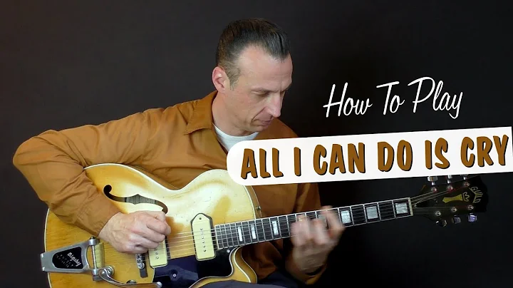 Rockabilly Guitar Lesson - All I Can Do Is Cry by ...