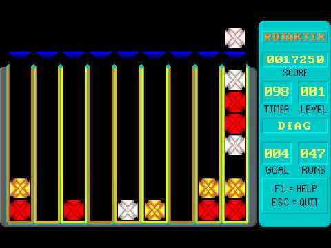 ROTAKTIX - (Sharware Version) - Playthrough