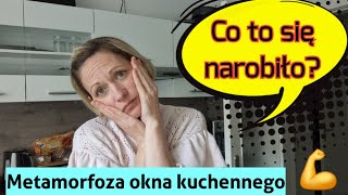 Niemiła niespodzianka w nowym mieszkaniu | Nowy letni wystrój okien w kuchni #vlog#życie